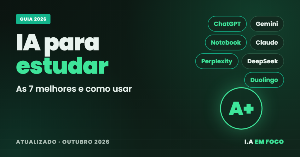 IA para estudar em 2026: as 7 melhores ferramentas, do ChatGPT ao Duolingo