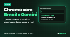 Preenchimento automático do Chrome agora lê seu Gmail