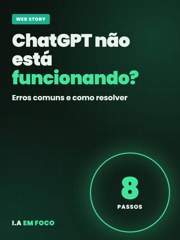 ChatGPT não está funcionando? Erros comuns e como resolver