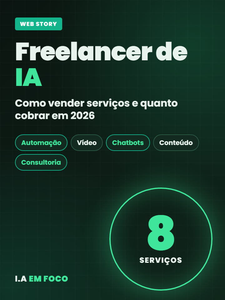 Freelancer de IA: como vender serviços e quanto cobrar em 2026