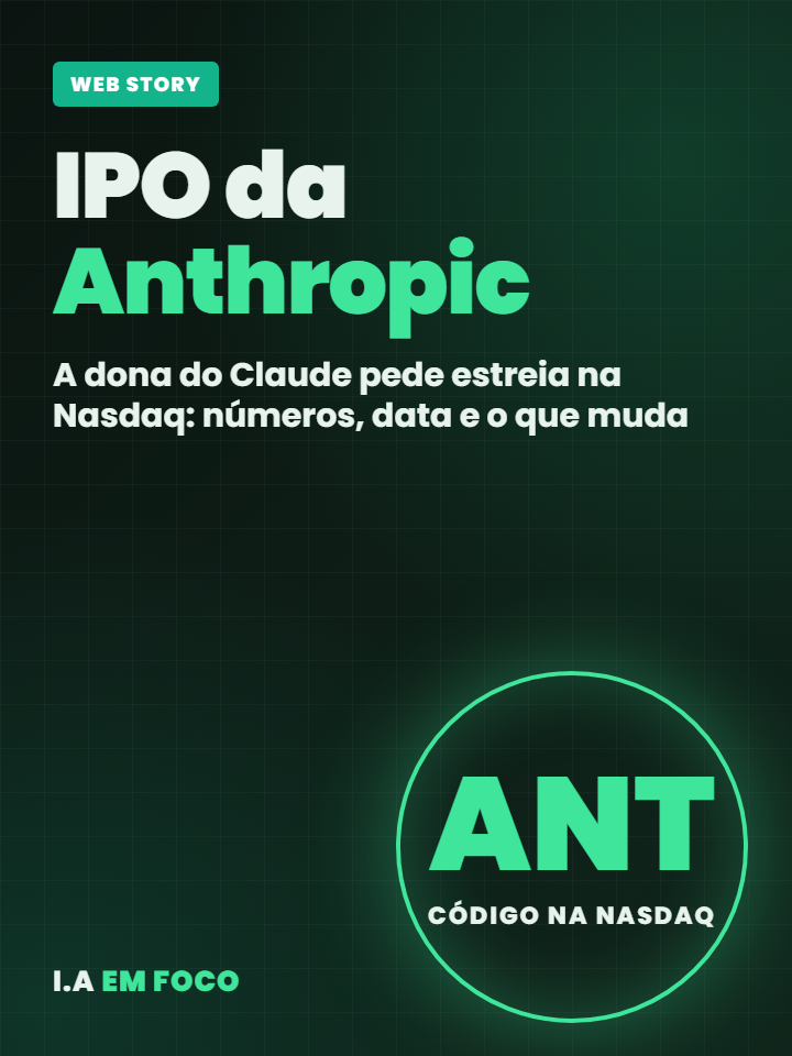 IPO da Anthropic: dona do Claude pede estreia na Nasdaq