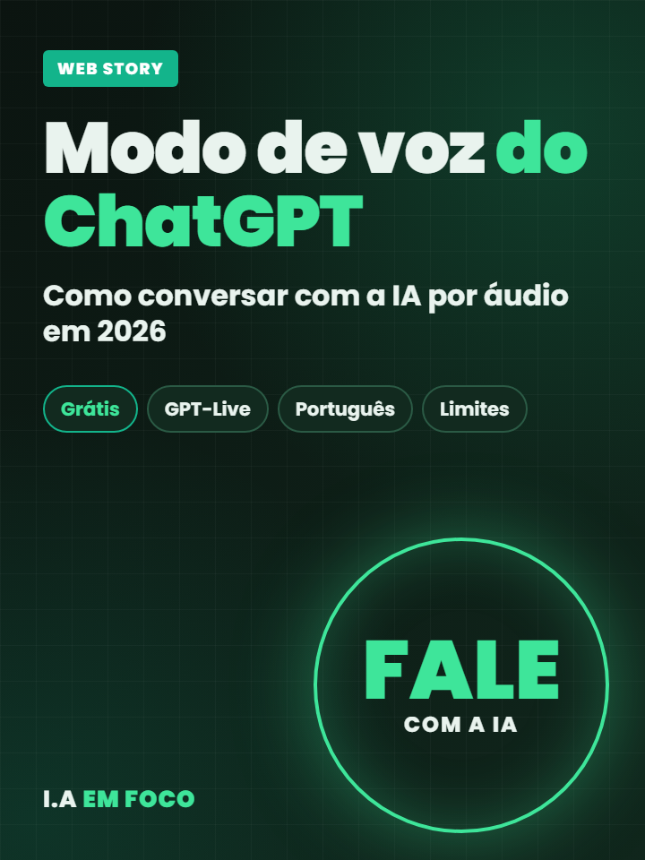 Modo de voz do ChatGPT: como conversar com a IA por áudio