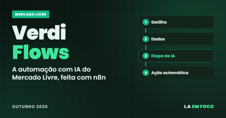 Verdi Flows: o que é a automação com IA do Mercado Livre