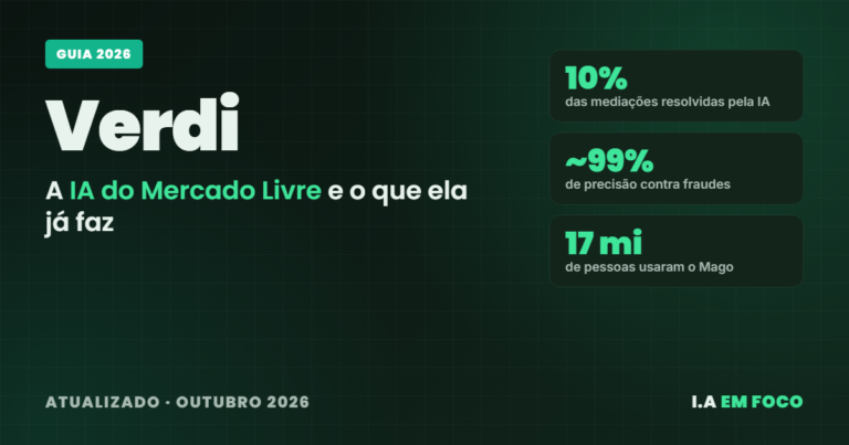 Verdi: a IA do Mercado Livre e o que ela já faz (2026)